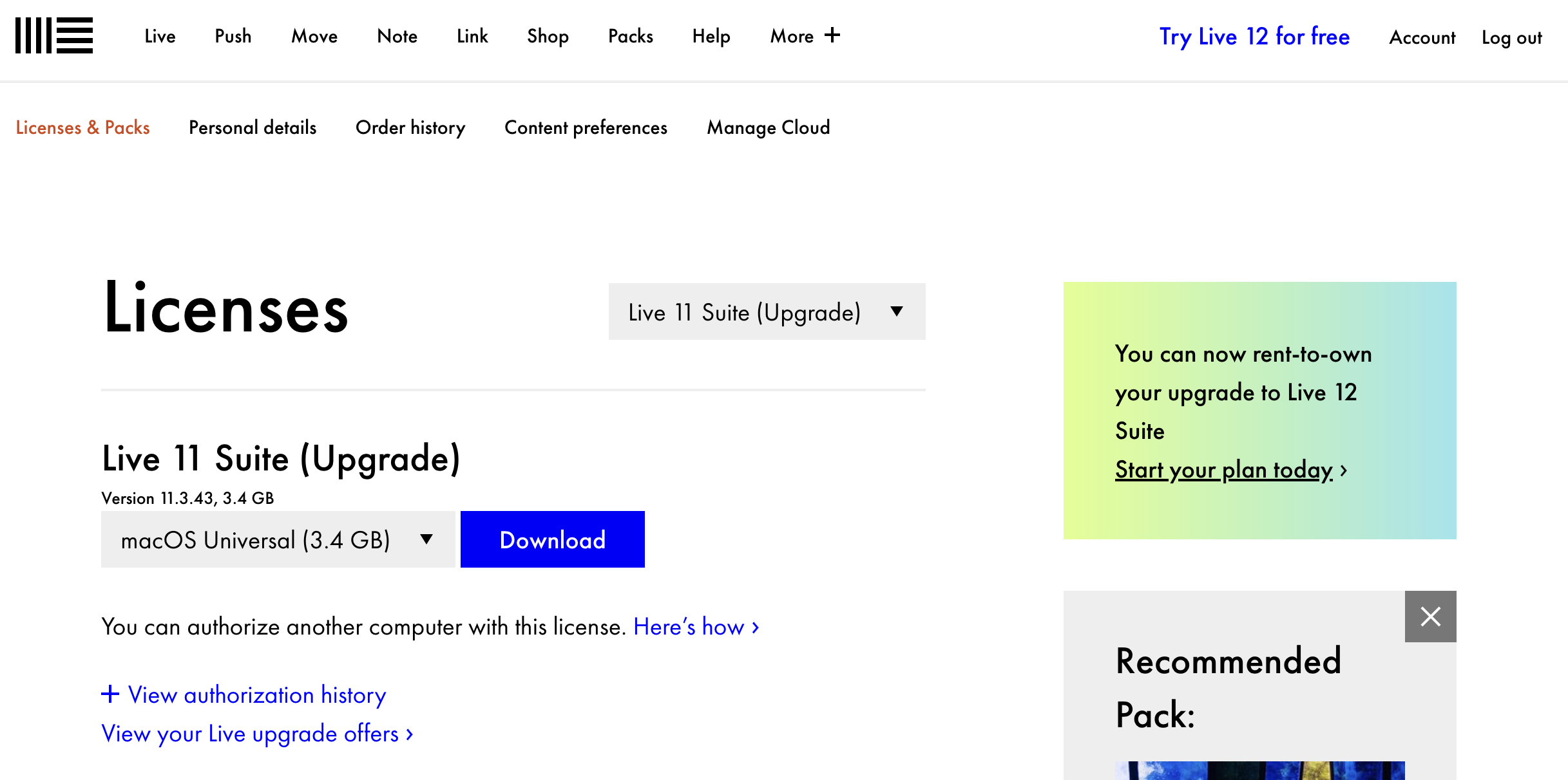 Ableton Live 11 Suite